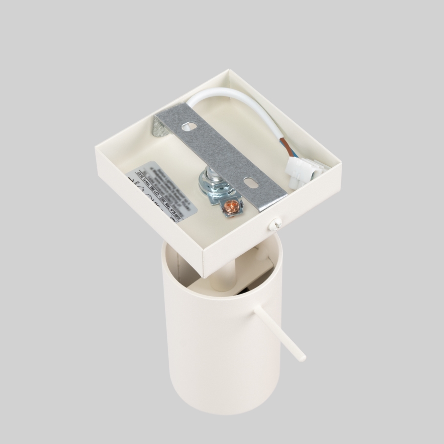 Foco de pared RING 1xGU10/10W/230V color crema