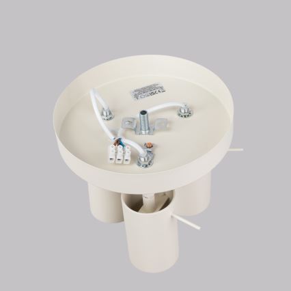 Foco RING 3xGU10/10W/230V color crema