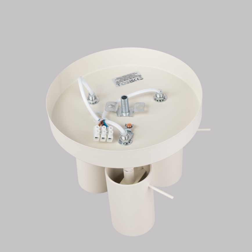 Foco RING 3xGU10/10W/230V color crema