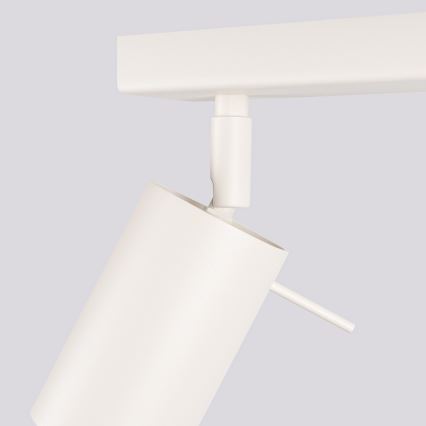 Foco RING 6xGU10/10W/230V color crema