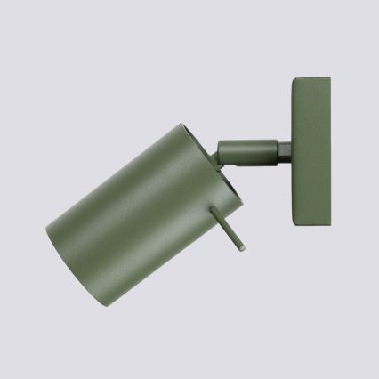Foco de pared RING 1xGU10/10W/230V verde