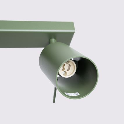 Foco RING 4xGU10/10W/230V verde