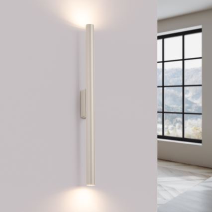 Aplique PASTELO 2xG9/8W/230V color crema