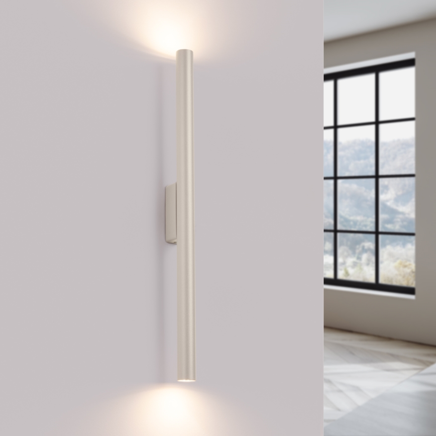 Aplique PASTELO 2xG9/8W/230V color crema