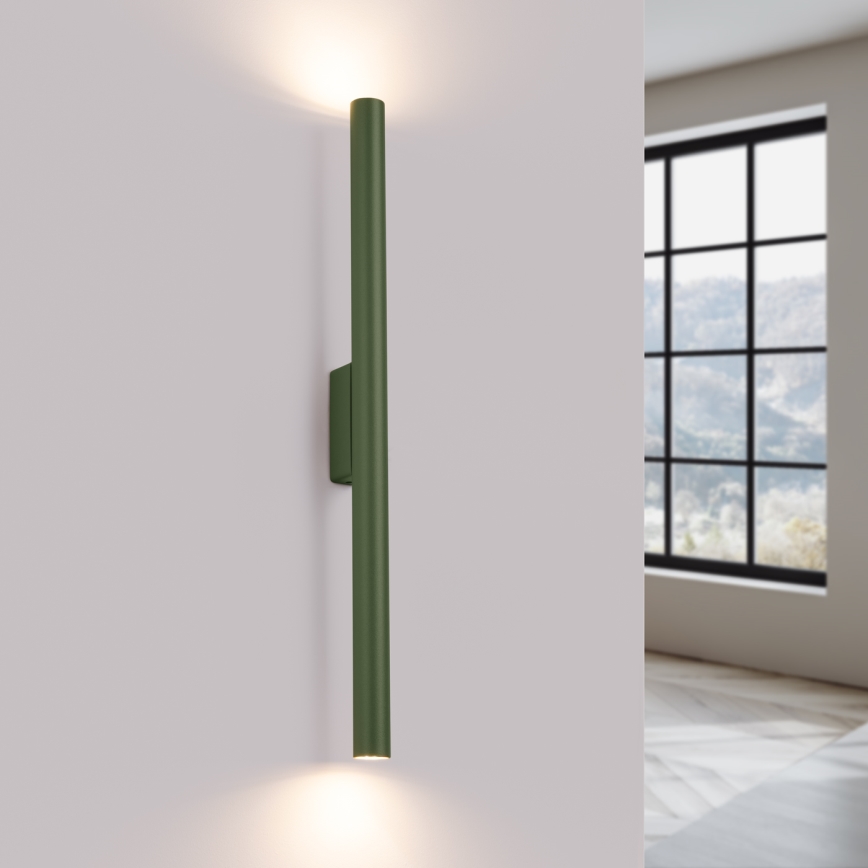 Aplique PASTELO 2xG9/8W/230V verde