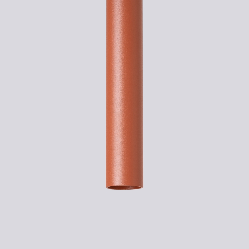 Lámpara colgante PASTELO 3xG9/8W/230V rojo
