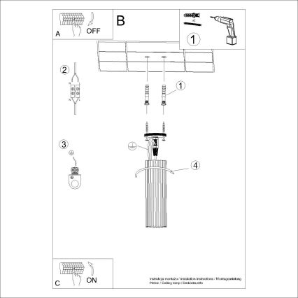 Foco KARBON 1xGU10/10W/230V 20 cm blanco