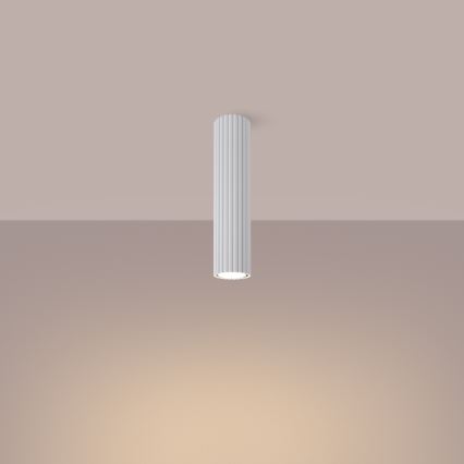Foco KARBON 1xGU10/10W/230V 30 cm blanco