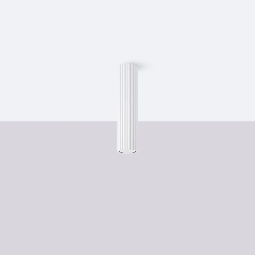 Foco KARBON 1xGU10/10W/230V 30 cm blanco