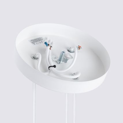 Lámpara colgante KARBON 3xGU10/10W/230V blanco