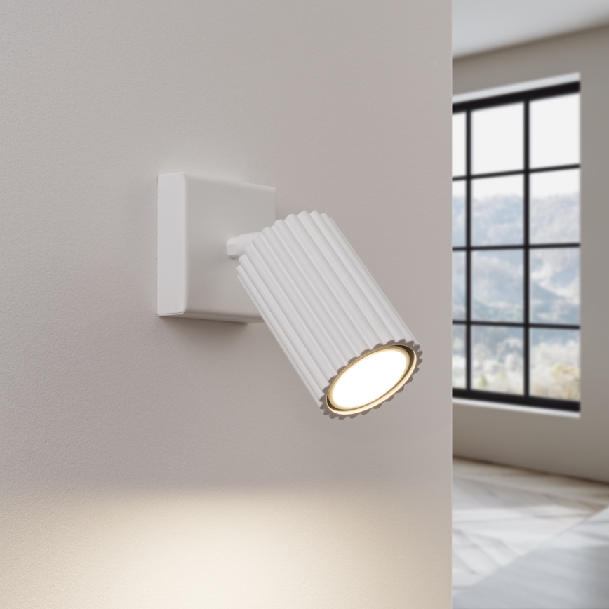 Foco de pared KARBON 1xGU10/10W/230V blanco