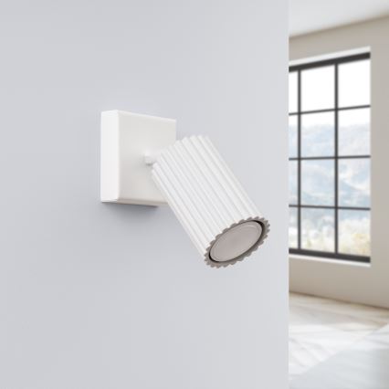 Foco de pared KARBON 1xGU10/10W/230V blanco