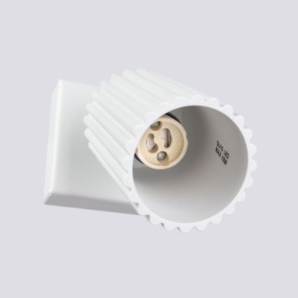 Foco de pared KARBON 1xGU10/10W/230V blanco