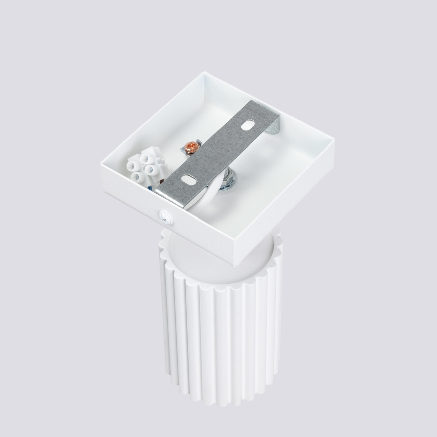 Foco de pared KARBON 1xGU10/10W/230V blanco
