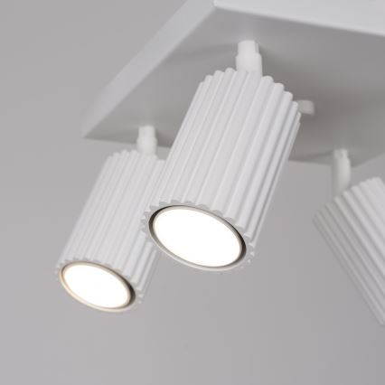 Foco KARBON 4xGU10/10W/230V blanco