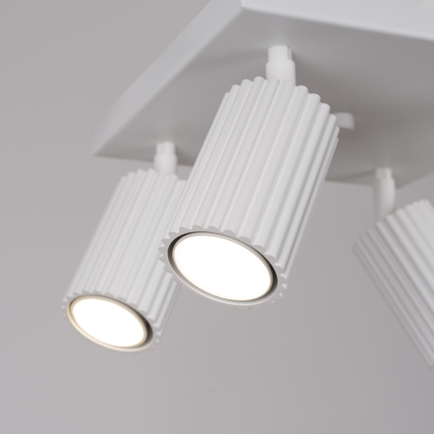 Foco KARBON 4xGU10/10W/230V blanco