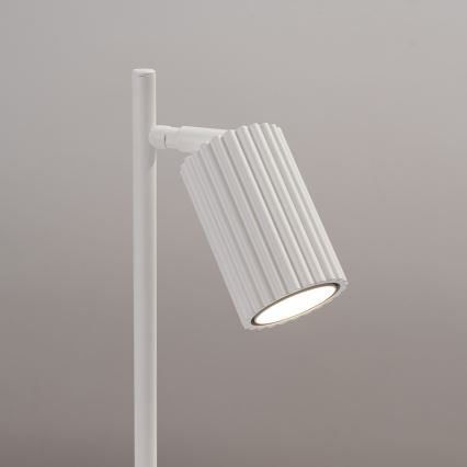 Lámpara de mesa KARBON 1xGU10/10W/230V blanco
