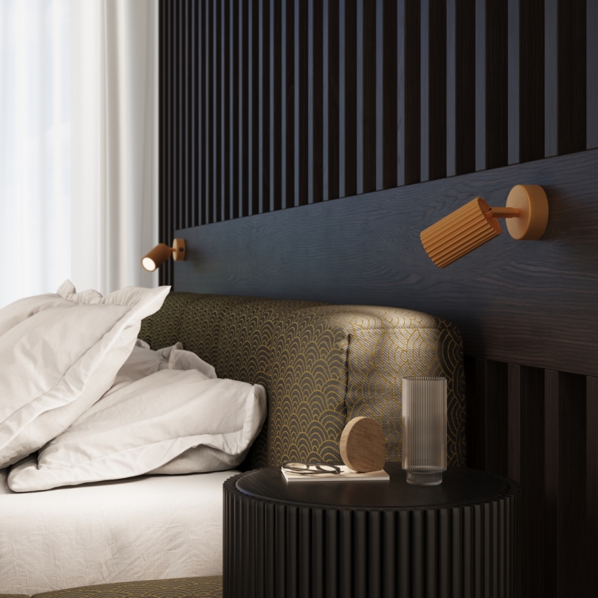 Foco de pared KARBON 1xGU10/10W/230V dorado