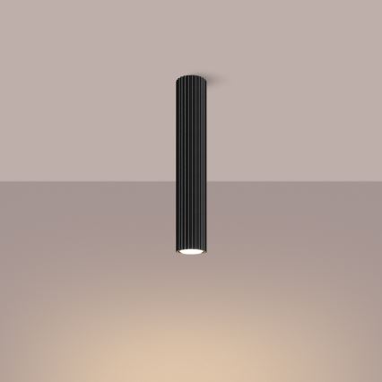 Foco KARBON 1xGU10/10W/230V 40 cm negro