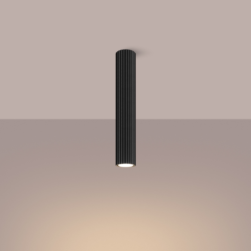 Foco KARBON 1xGU10/10W/230V 40 cm negro