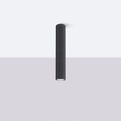 Foco KARBON 1xGU10/10W/230V 40 cm negro