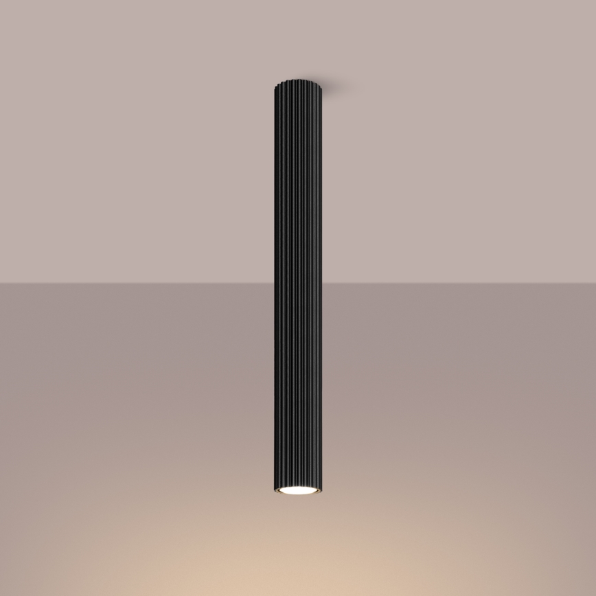 Foco KARBON 1xGU10/10W/230V 60 cm negro