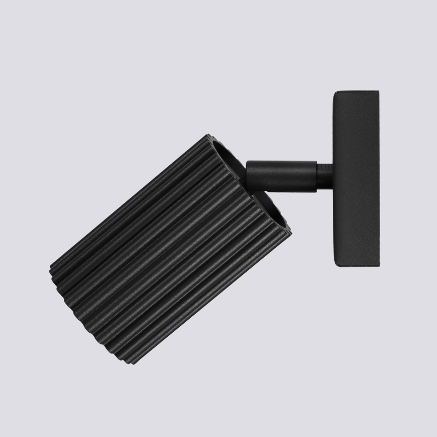 Foco de pared KARBON 1xGU10/10W/230V negro