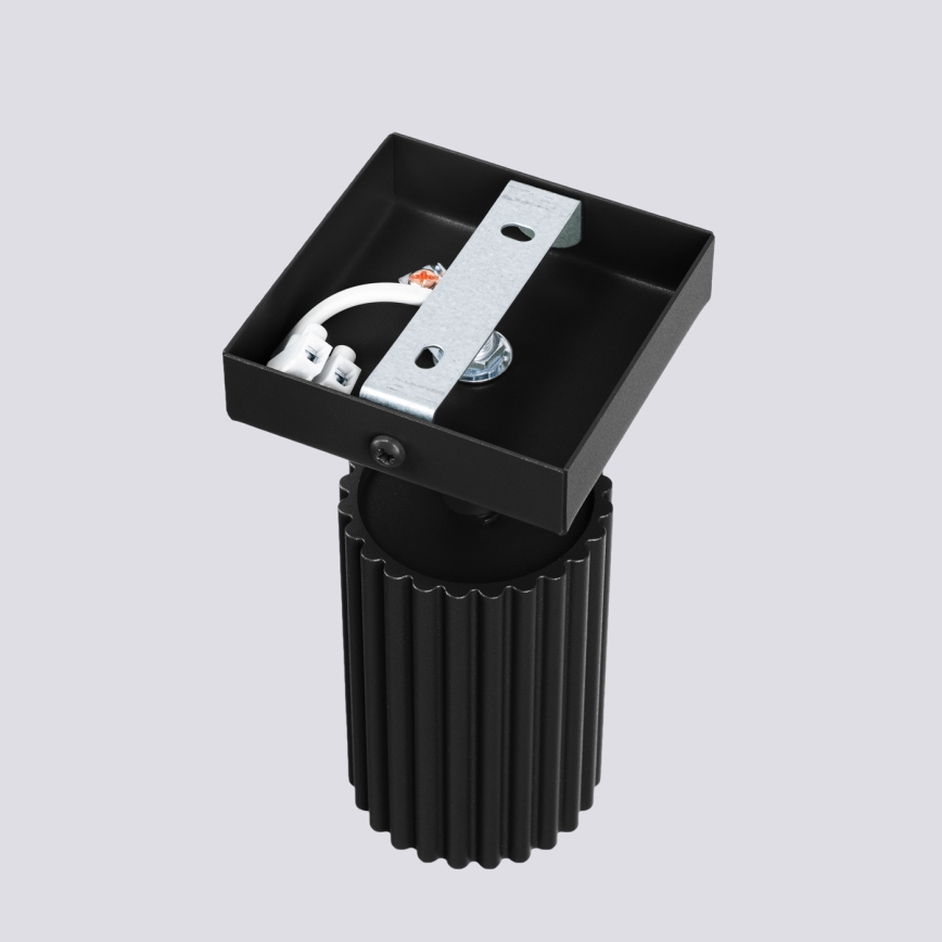 Foco de pared KARBON 1xGU10/10W/230V negro