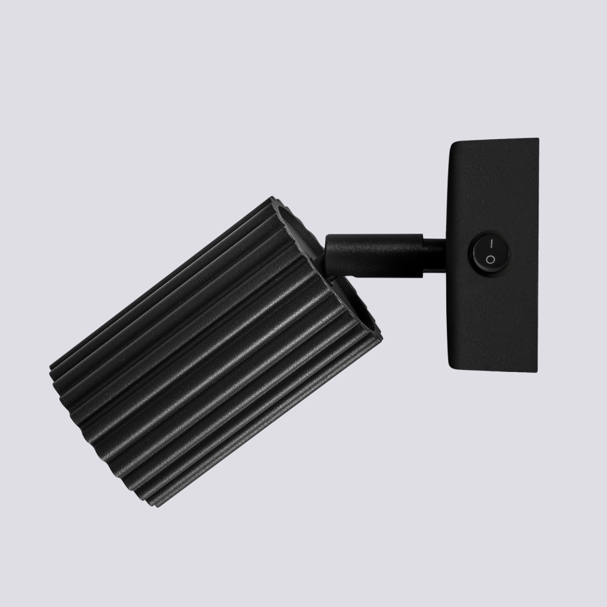 Foco de pared KARBON 1xGU10/10W/230V negro