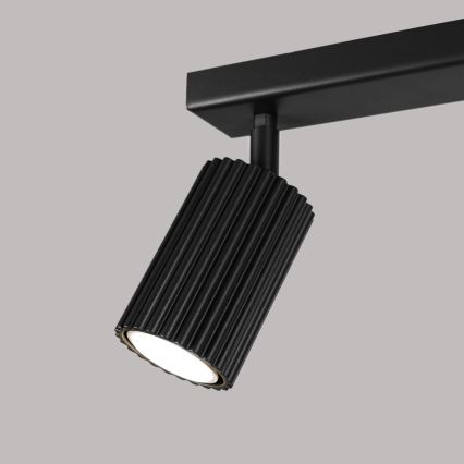 Foco KARBON 2xGU10/10W/230V negro