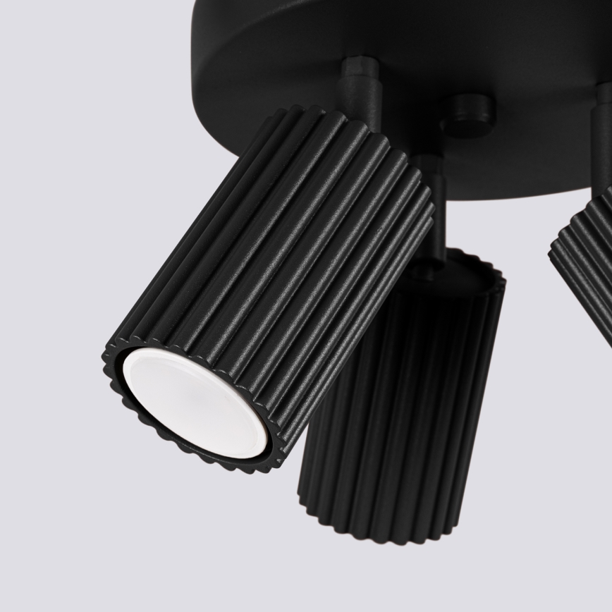 Foco KARBON 3xGU10/10W/230V negro