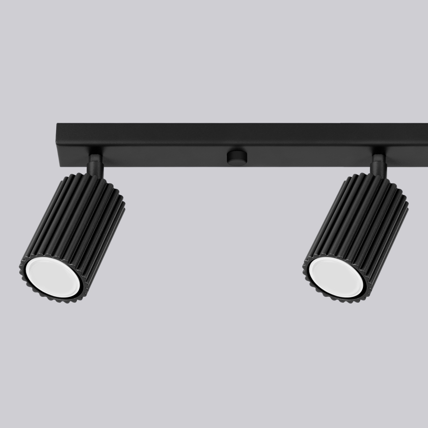 Foco KARBON 4xGU10/10W/230V negro