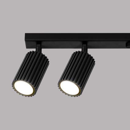 Foco KARBON 6xGU10/10W/230V negro