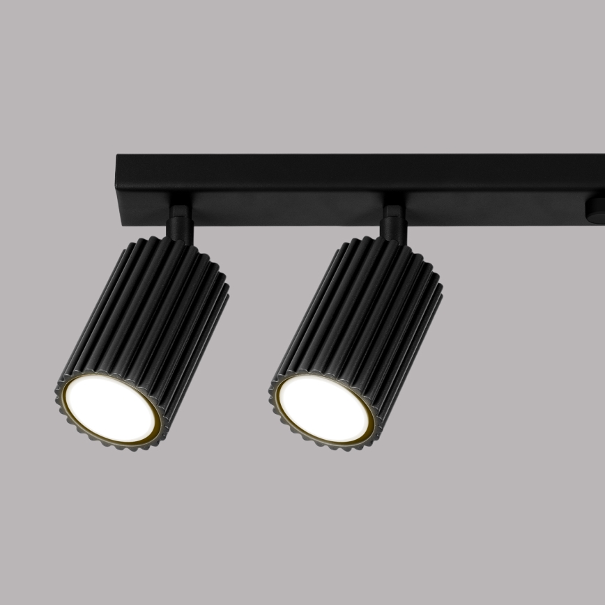 Foco KARBON 6xGU10/10W/230V negro