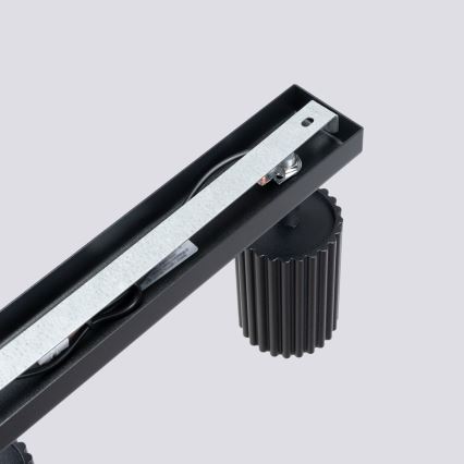 Foco KARBON 6xGU10/10W/230V negro