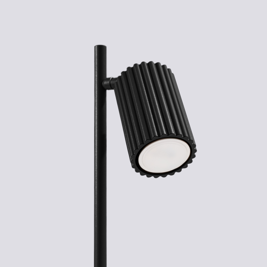 Lámpara de mesa KARBON 1xGU10/10W/230V negro