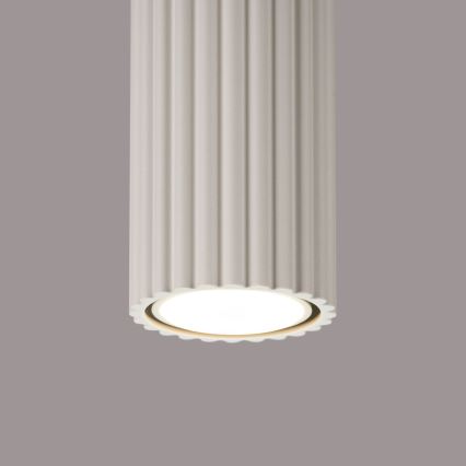 Foco KARBON 1xGU10/10W/230V 20 cm color crema
