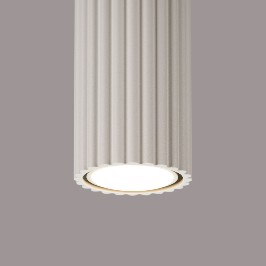 Foco KARBON 1xGU10/10W/230V 20 cm color crema