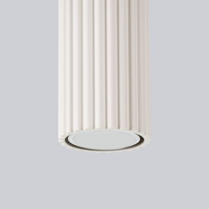 Foco KARBON 1xGU10/10W/230V 20 cm color crema