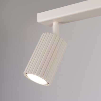 Foco KARBON 2xGU10/10W/230V color crema