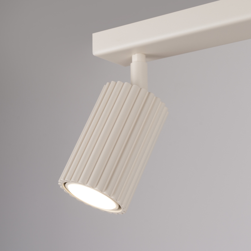 Foco KARBON 2xGU10/10W/230V color crema