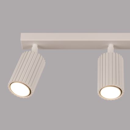 Foco KARBON 3xGU10/10W/230V color crema