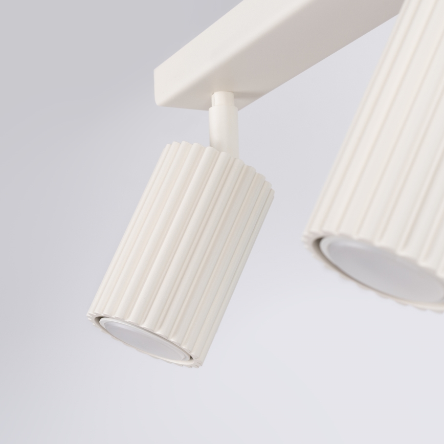 Foco KARBON 3xGU10/10W/230V color crema