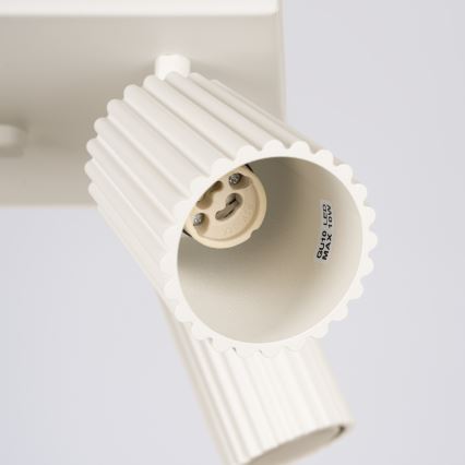 Foco KARBON 4xGU10/10W/230V color crema