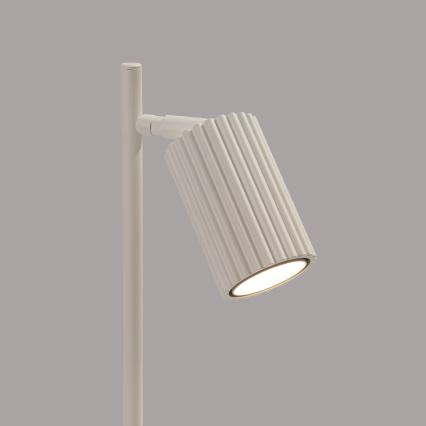 Lámpara de mesa KARBON 1xGU10/10W/230V color crema