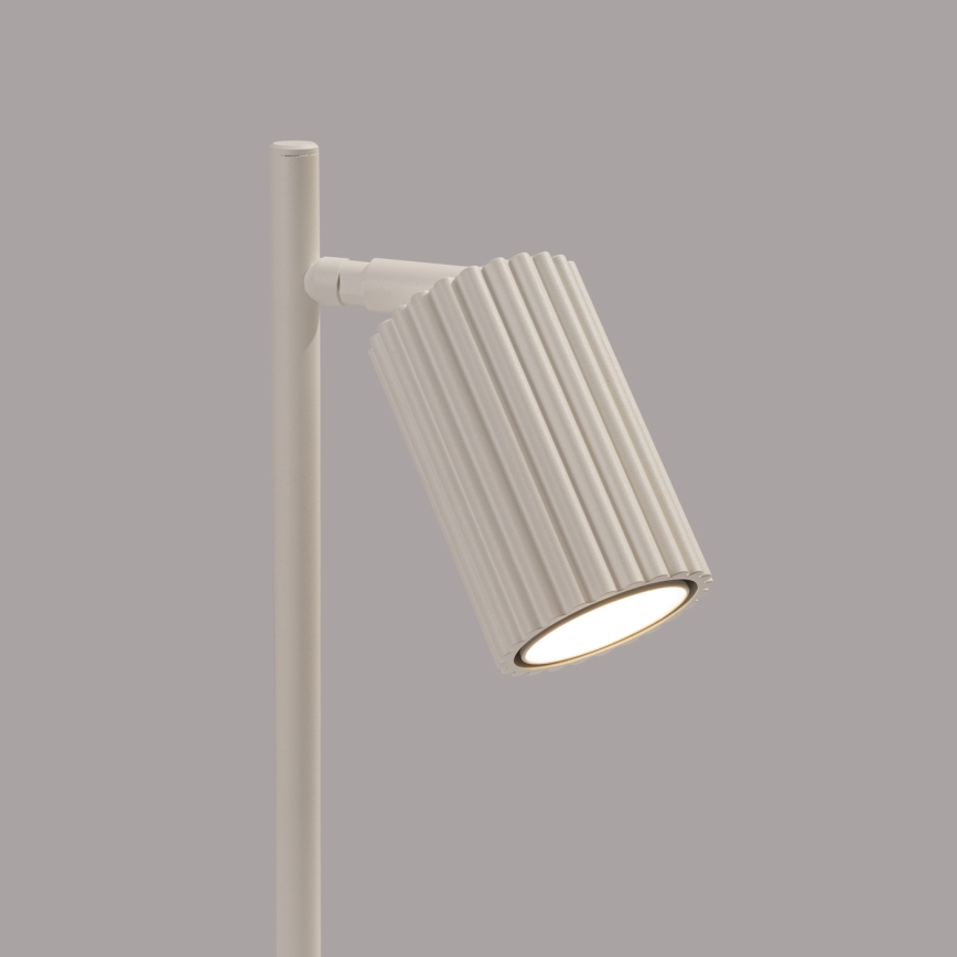 Lámpara de mesa KARBON 1xGU10/10W/230V color crema