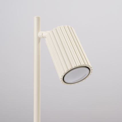 Lámpara de mesa KARBON 1xGU10/10W/230V color crema