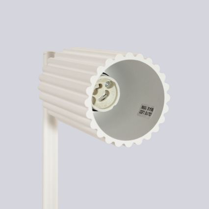 Lámpara de mesa KARBON 1xGU10/10W/230V color crema