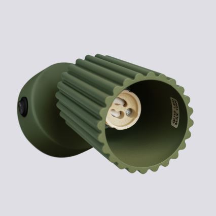 Foco de pared KARBON 1xGU10/10W/230V verde