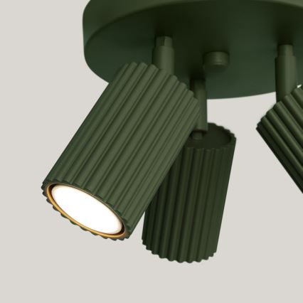 Foco KARBON 3xGU10/10W/230V verde